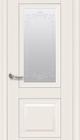 Двери межкомнатные Двери Новый Стиль Имидж-со стеклом R2-молдинг-белый матовый 1