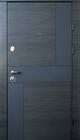 Двери входные Двери Qdoors QDoors-Премиум-Стиль М-венге серый горизонт / графит - замки KALE 1