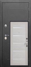 Двери входные Двери Таримус-Изотерма 125 мм Серебро /Лиственница беж