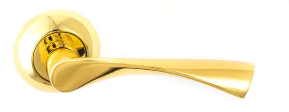 Дверная фурнитура Safita119R41-GP-полированное золото