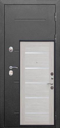Двери Таримус-Изотерма 125 мм Серебро /Лиственница беж