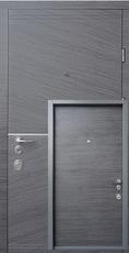 Двери входные PRESTIGE-Мела NEW-венге серый горизонт.