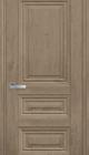 Двери межкомнатные Двери Новый Стиль ПРОВАНС-Камилла-орех европейский-стекло сатин 1