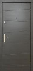 Двери входные Мида-10мм-серый экокаштан