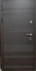 Двери входные Двери Магда модель 141- тип 2 - венге серый горизонт