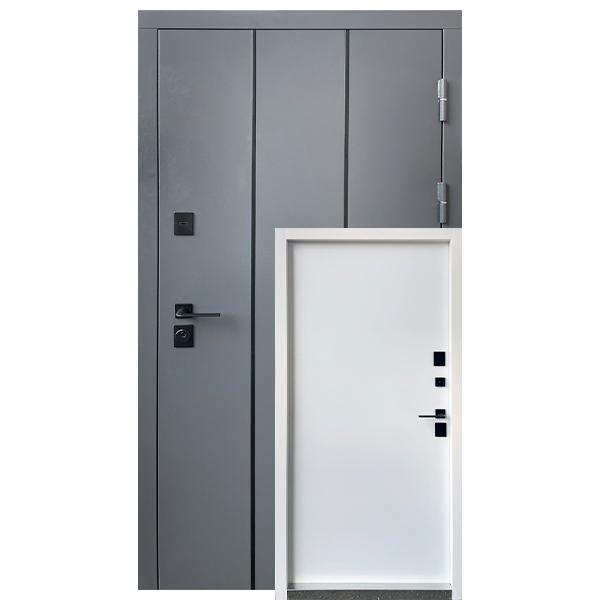 Vhіdnі-dverі-Fort-Premium-Metal-Mdf-Mіlan-Ral-7024-bіle-derevo-1,0