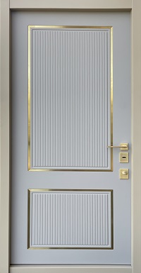 Вхідні двері Straj lux Prestige — Valencia тилна сторона
