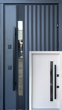 Пруф Standart Mottura Rio-S Loft vin. Антрацитvin.Білий атлас THERMO (чорна фур,кор.9003піс)пп